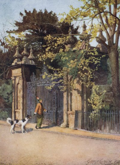 Oxford : Portes du Trinity College, Parks