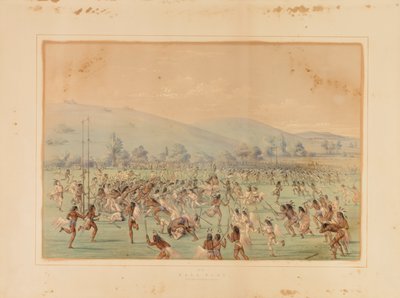 Jeu de balle--no. 23 - George Catlin