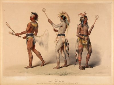 Joueurs de ballon - George Catlin