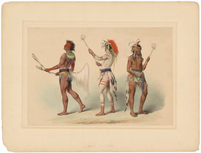 Joueurs de balle - George Catlin