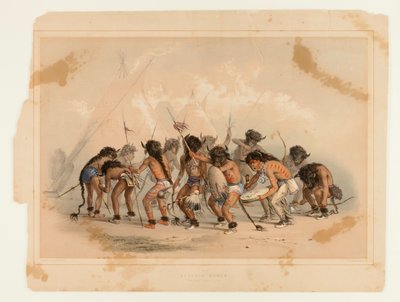 Danse du buffle n°8 - George Catlin