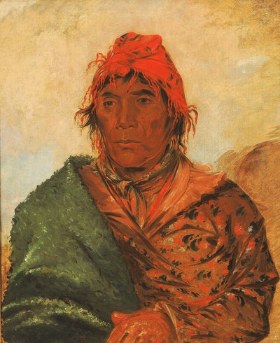 Ee-mat-lá-, roi Phillip, deuxième chef - George Catlin