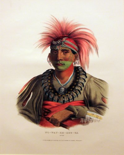 No-Way-Ke-Sug-Ga, Otoe - George Catlin