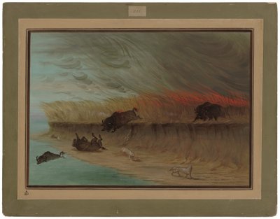 Prairies brûlantes - George Catlin