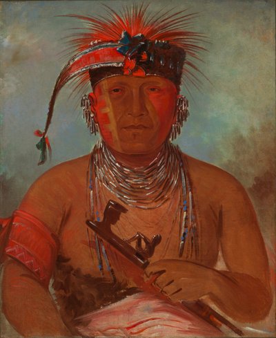 Wée-ke-rú-law, Celui qui échange - George Catlin