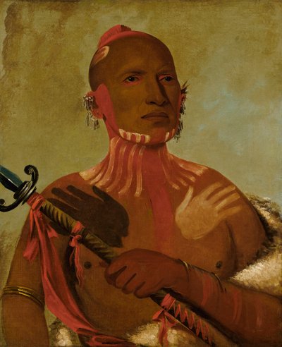 Feuille Wée, tête d