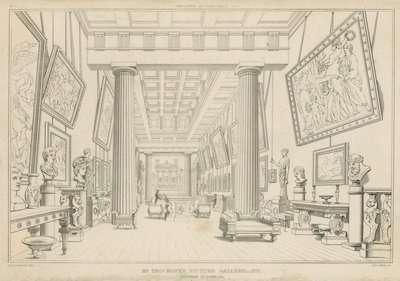La galerie de tableaux de M. Thomas Hope - George Cattermole