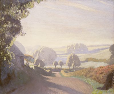 Matin de septembre, les champs - George Clausen