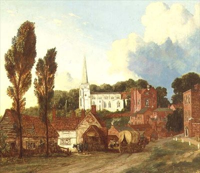 Vue de Harrow, avec l