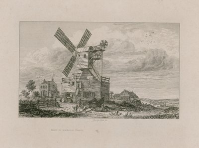 Moulin sur Wimbledon Common - George Cooke