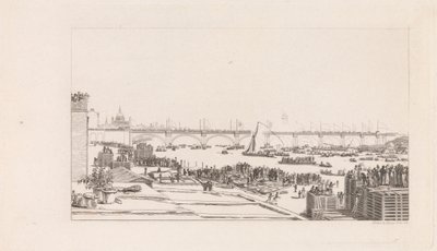 Ouverture du pont de Waterloo - George Cooke