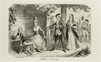 Avril - Fooling from George Cruikshank