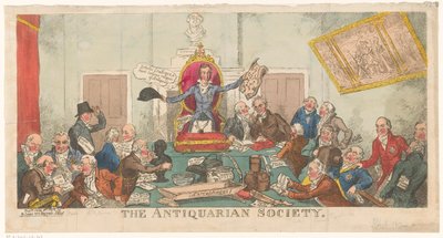 Réunion de la Society of Antiquaries - George Cruikshank