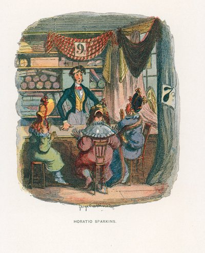 Illustration pour Sketches by Boz - George Cruikshank
