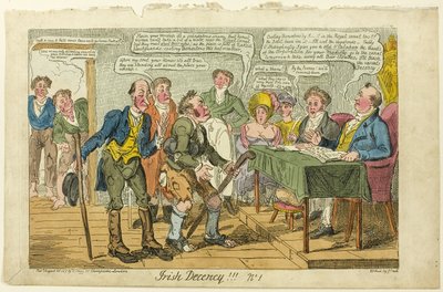 La décence irlandaise ! ! ! no. 1 - George Cruikshank