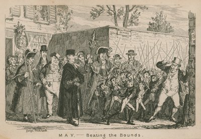 Mai - Battre les bornes - George Cruikshank