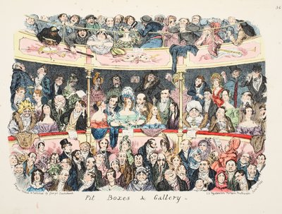 Fosses et galerie, pub. 1836 - George Cruikshank