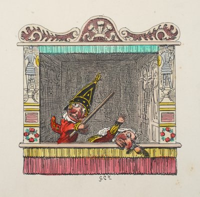 Guignol et Judy de Guignol et Judy pub. 1827 - George Cruikshank