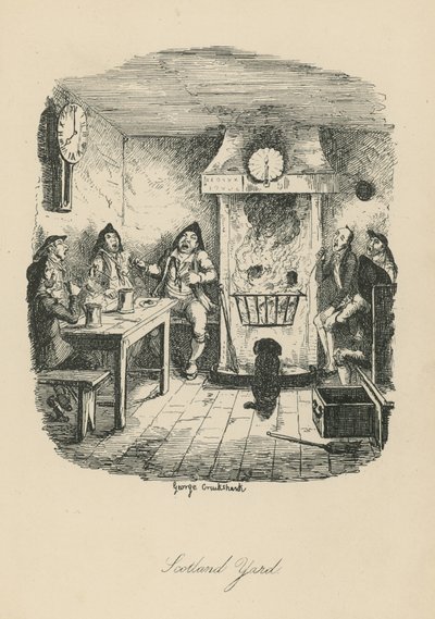 Scotland Yard par George Cruikshank - George Cruikshank