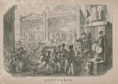 Foire de septembre - George Cruikshank