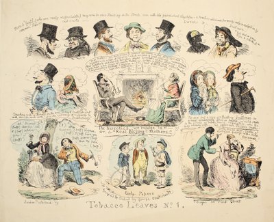 Feuilles de tabac n° 1 - George Cruikshank