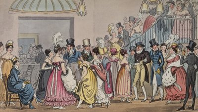 Tom et Jerry dans le salon de Covent Garden, de Life in London par Pierce Egan, 1821 - George Cruikshank