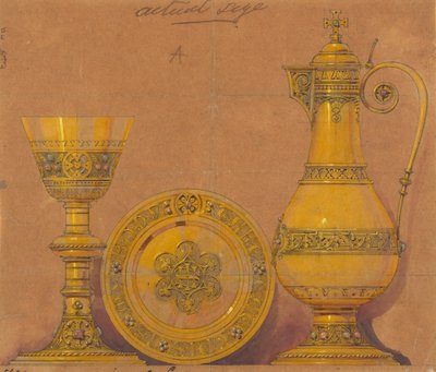Dessins exécutés pour Jones et Willis, métallurgistes et fabricants de meubles d