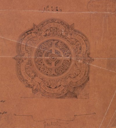 Dessins exécutés pour Jones et Willis, métallurgistes et fabricants de meubles d