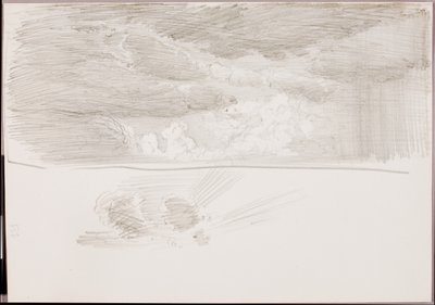 (Sans titre) (Étude de nuages) - George Elbert Burr