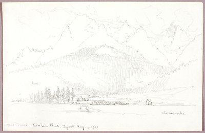 Bad Moos, Sesto Thal, Tyrol - George Elbert Burr