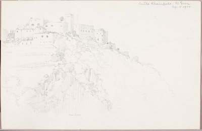 Château de Rheinfels, St. Goar - George Elbert Burr