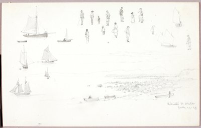 Criccieth, Nord du Pays de Galles - George Elbert Burr