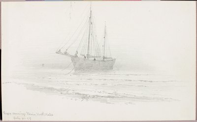 Matin brumeux, Nevin, Nord du Pays de Galles - George Elbert Burr