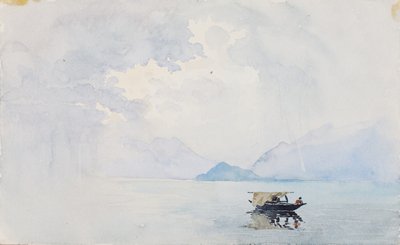 Pluie, Bellagio - George Elbert Burr