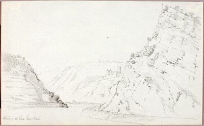 Rhin au Lurlei - George Elbert Burr