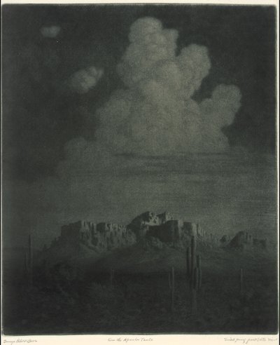 Superstition Mountain, Apache Trail, Arizona, à droite [n° 2] - George Elbert Burr
