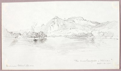 The Drachenfels, Rhine - George Elbert Burr