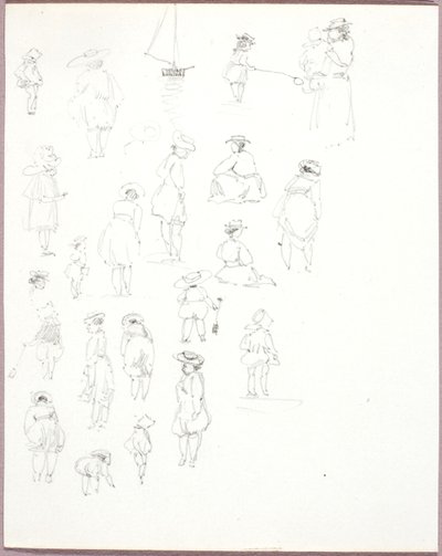 Sans titre--Études de figures de l
