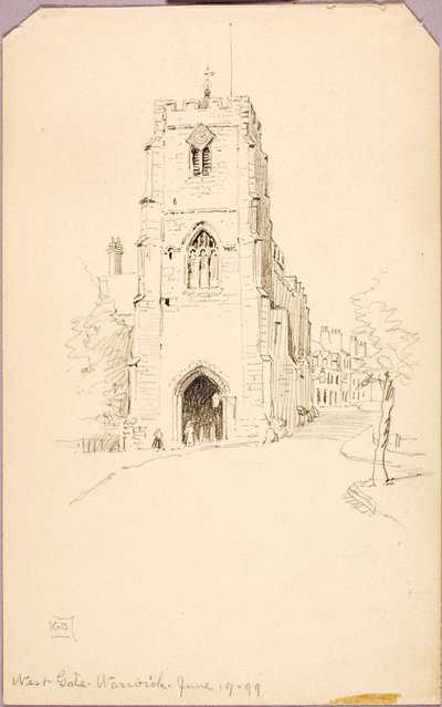 West Gate, Warwick - George Elbert Burr