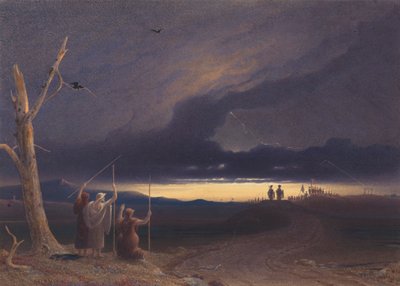 Macbeth et Banquo sur la lande - George Fennell Robson