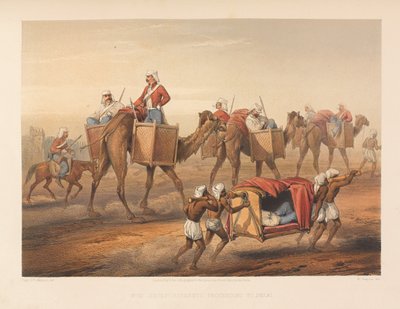 Renforts en route pour Delhi - George Francklin Atkinson