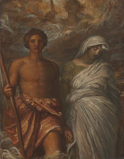 Temps, mort et jugement - George Frederick Watts