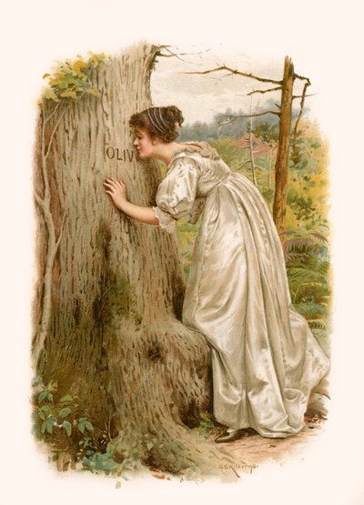 Olivia de Tennyson - George Goodwin Kilburne