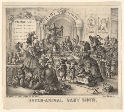 Exposition de bébés inter-animaux - George Hayward