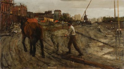 Chantier de construction - George Hendrik Breitner