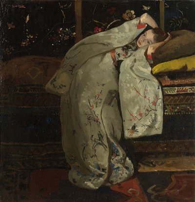 Fille en kimono blanc, 1894 - George Hendrik Breitner