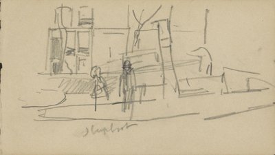 Remorqueur dans un canal - George Hendrik Breitner