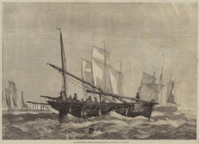 Bateaux de maquereaux en route - George Henry Andrews