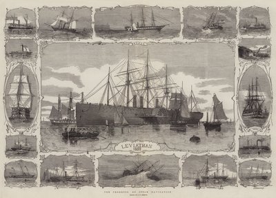 Le progrès de la navigation à vapeur - George Henry Andrews