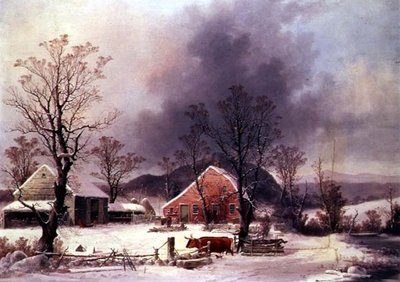 Retour à la ferme - George Henry Durrie